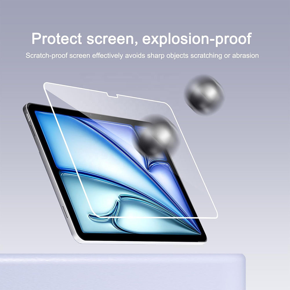 Zaštitna folija za ekran Blueo HD za Apple iPad Air 13 (2024), Kaljeno staklo, Full Glue