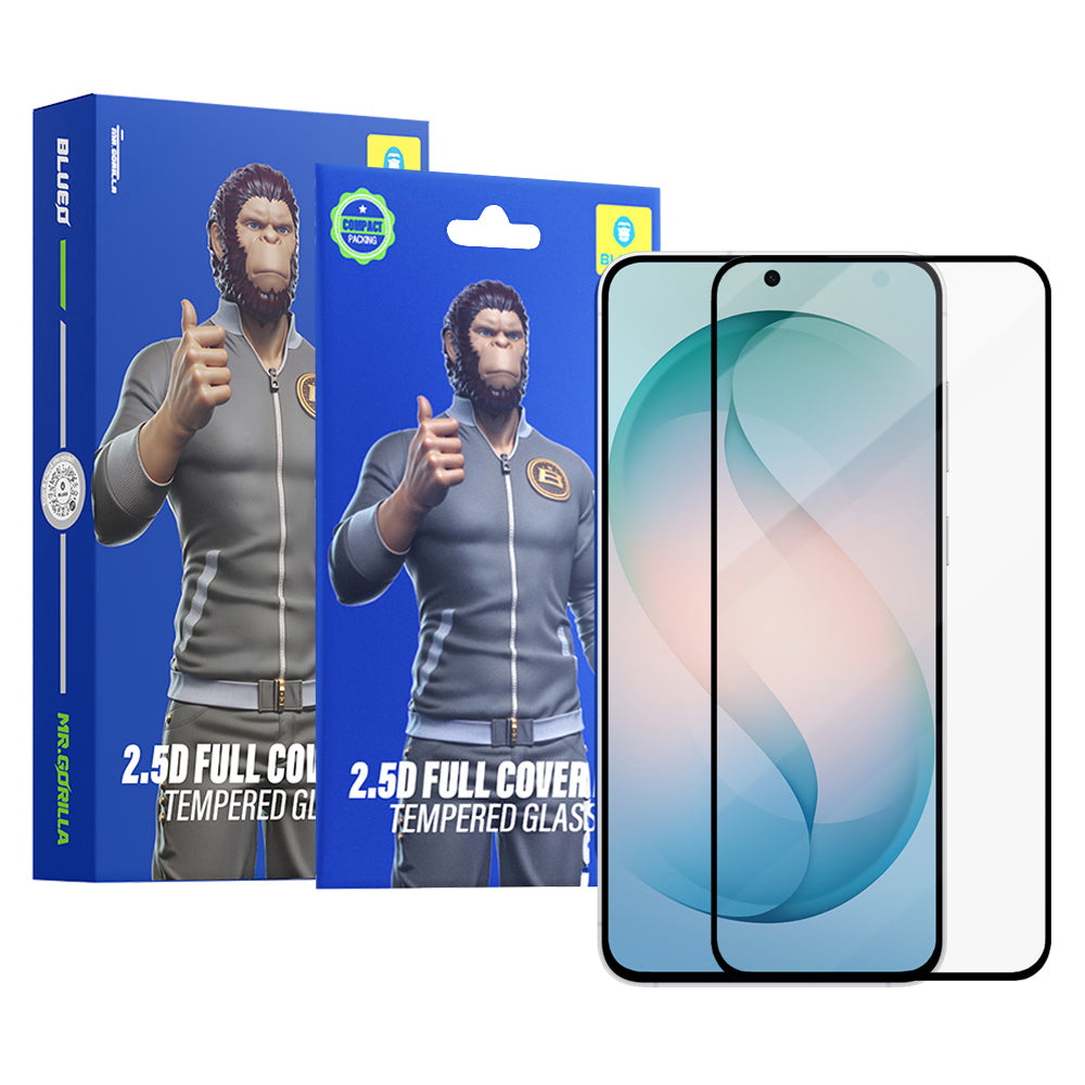 Zaštitna folija Blueo HD za Samsung Galaxy S26 Plus S947, Kaljeno staklo, Full Glue, 2.5D, Set od 5 komada, Crna