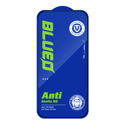 Zaštitna folija za ekran Blueo Silk HD za Apple iPhone 12 Pro Max, Kaljeno staklo, Full Glue, Set 5 komada, 2.5D, Crna