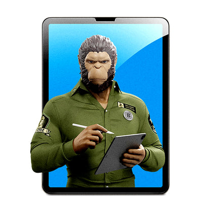 Zaštitna folija za ekran Blueo Special Writing za Apple iPad Pro 12.9 (2022) / Pro 12.9 (2021) / Pro 12.9 (2020), Plastika