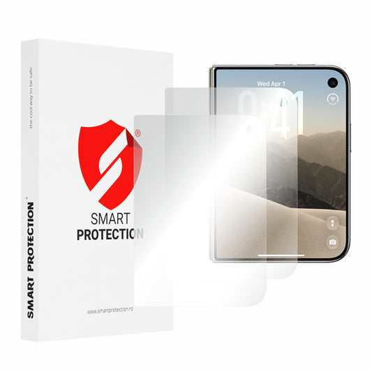 Zaštitna folija za vanjski ekran Smart Protection Premium Classic za Apple iPhone Duo, plastika, set od 2 komada