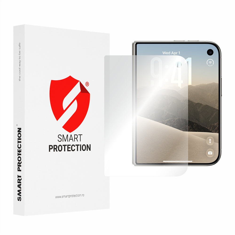 Zaštitna folija za vanjski ekran Smart Protection Premium Classic za Apple iPhone Duo, plastika, set od 2 komada