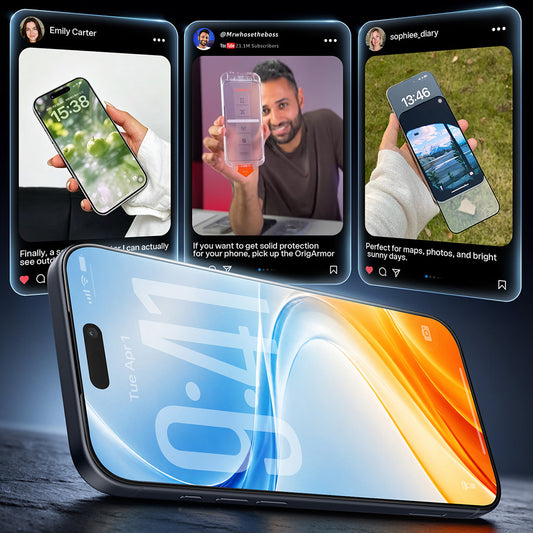 Zaštitna folija za ekran Torras OrigArmor za Apple iPhone 18 Pro / 17 Pro, Kaljeno staklo, Puno ljepilo