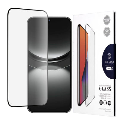 Zaštitna folija za ekran DUX DUCIS za Huawei nova 12, Kaljeno staklo, Edge Glue, Crna