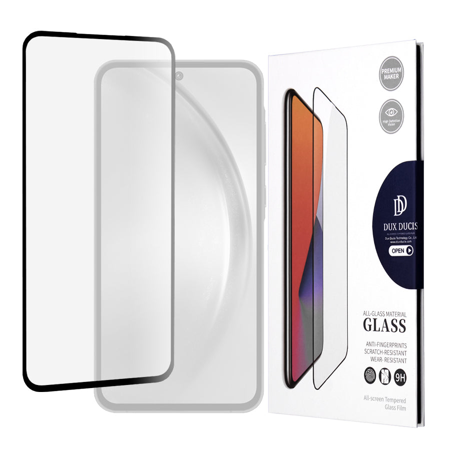 Zaštitna folija za ekran DUX DUCIS za Samsung Galaxy A35 5G A356, Kaljeno staklo, Edge Glue, Crna