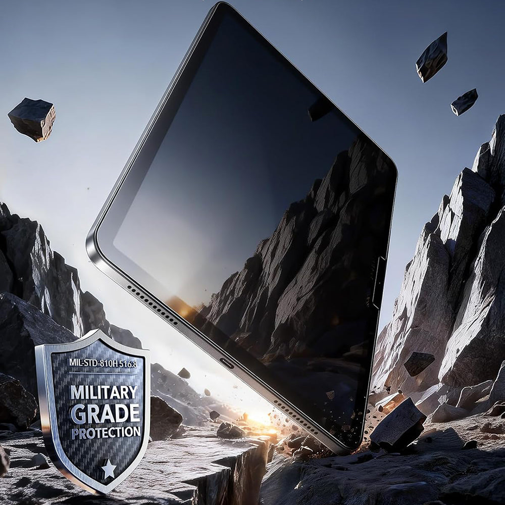 Zaštitna folija za ekran ESR Armorite Paper Feel UltraFit za Apple iPad Air 11 (2026) / Air 11 (2025), Kaljeno staklo, Full Glue, Set od 2 komada