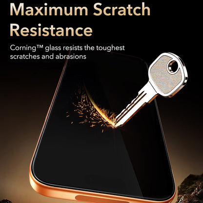 Zaštitna folija za ekran ESR Armorite Pro UltraFit za Apple iPhone 18 Pro / 17 Pro, Kaljeno staklo, Puna ljepila, Crna