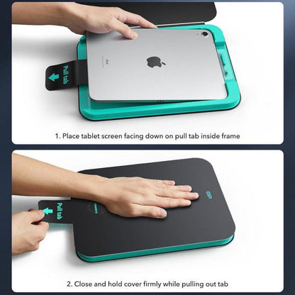 Zaštitna folija za ekran ESR Armorite UltraFit za Apple iPad Air 13 (2025) / Air 13 (2024), Kaljeno staklo, Full Glue, Set od 2 komada