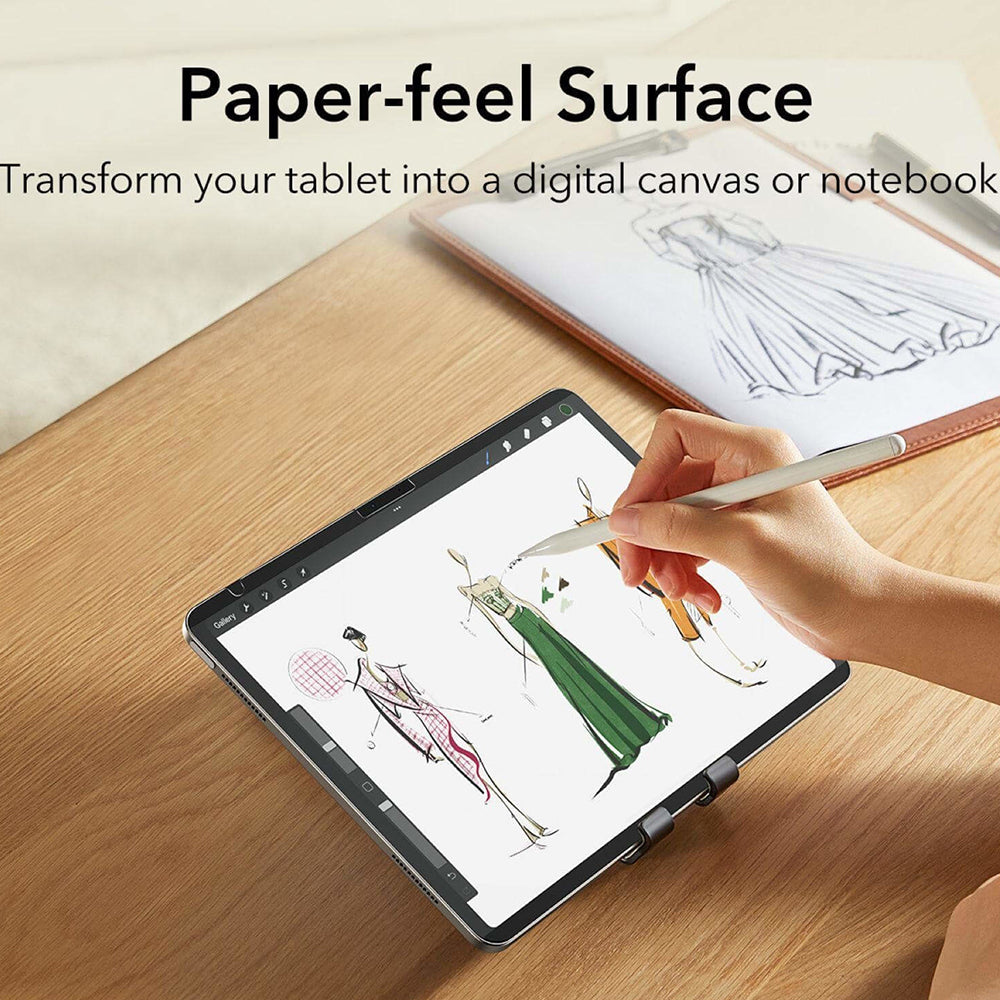 Zaštitna folija ESR Paper Feel Magnetic za ekran Apple iPad (2025) / (2022), Plastika