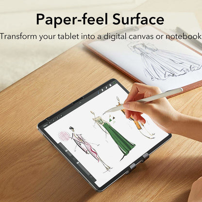 Zaštitna folija ESR Paper Feel Magnetic za ekran Apple iPad (2025) / (2022), Plastika
