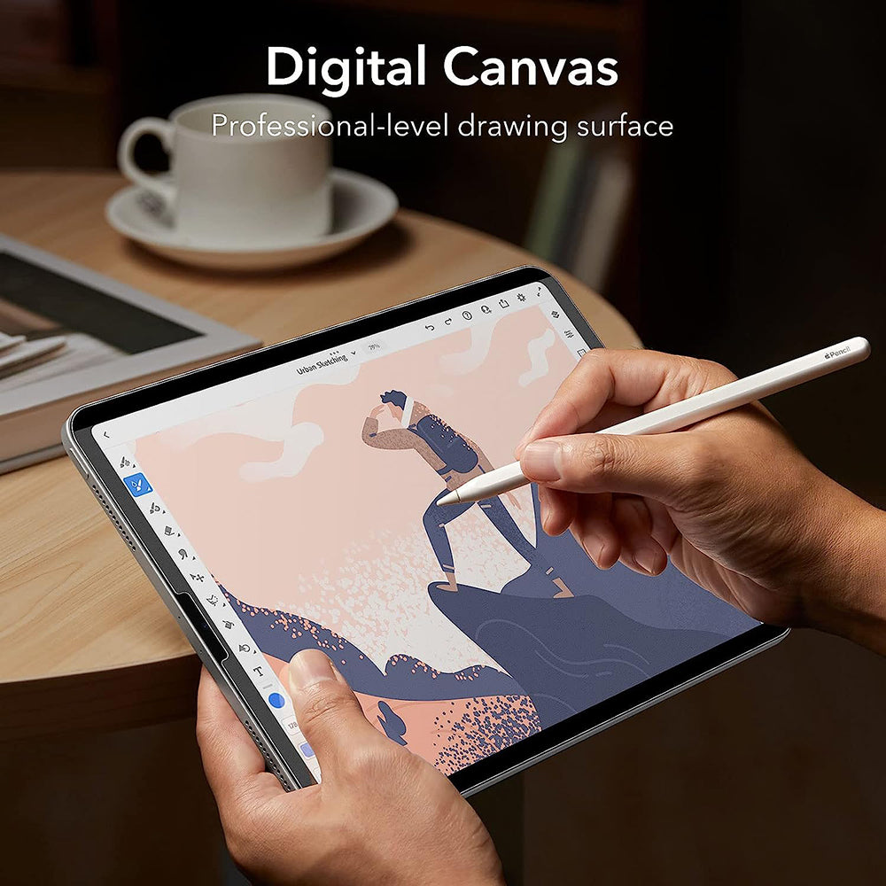 Zaštitna folija ESR Paper Feel Magnetic za Apple iPad Air 13 (2025) / Air 13 (2024), Plastika