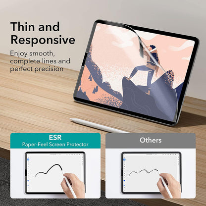 Zaštitna folija ESR Paper Feel Magnetic za Apple iPad Air 13 (2025) / Air 13 (2024), Plastika