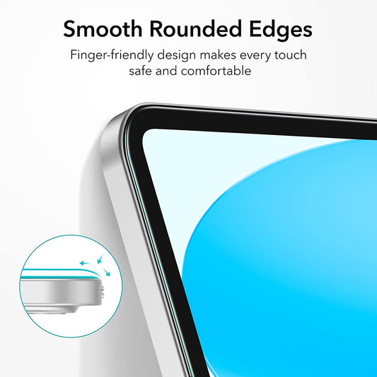 Zaštitna folija ESR za ekran Apple iPad (2025) / (2022), Kaljeno staklo, Full Glue, Set od 2 komada
