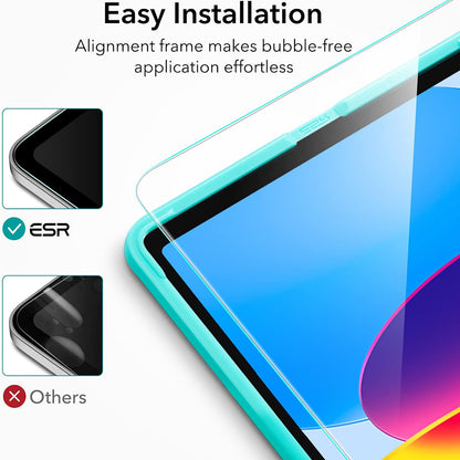 Zaštitna folija ESR za ekran Apple iPad (2025) / (2022), Kaljeno staklo, Full Glue, Set od 2 komada