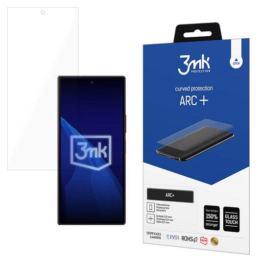 Zaštitna folija za vanjski ekran 3MK ARC+ za Samsung Galaxy Z Fold8 Ultra F976, plastika