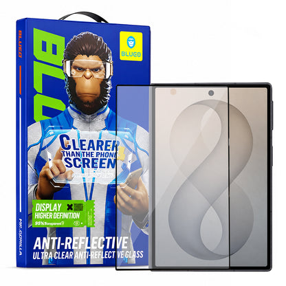 Zaštitna folija za vanjski ekran Blueo Anti-Reflective HD za Samsung Galaxy Z Fold8 F976, Kaljeno staklo, Full Glue, Crna