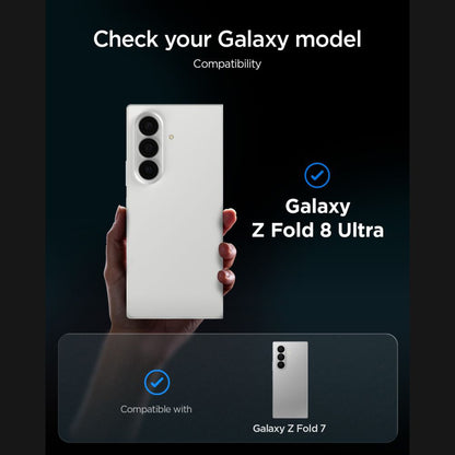 Zaštitna folija za vanjski ekran Privacy Spigen GlastR EZ FIT Pro HD za Samsung Galaxy Z Fold8 Ultra F976, Kaljeno staklo, Full Glue