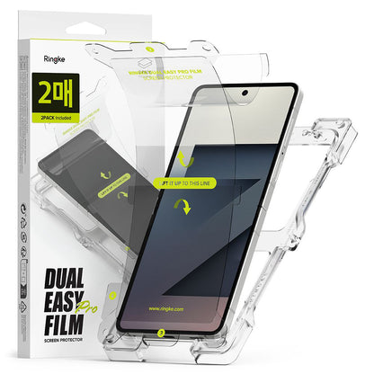 Zaštitna folija za unutarnji ekran Ringke Dual Easy Pro za Samsung Galaxy Z Flip7 F766, Plastika, Set od 2 komada