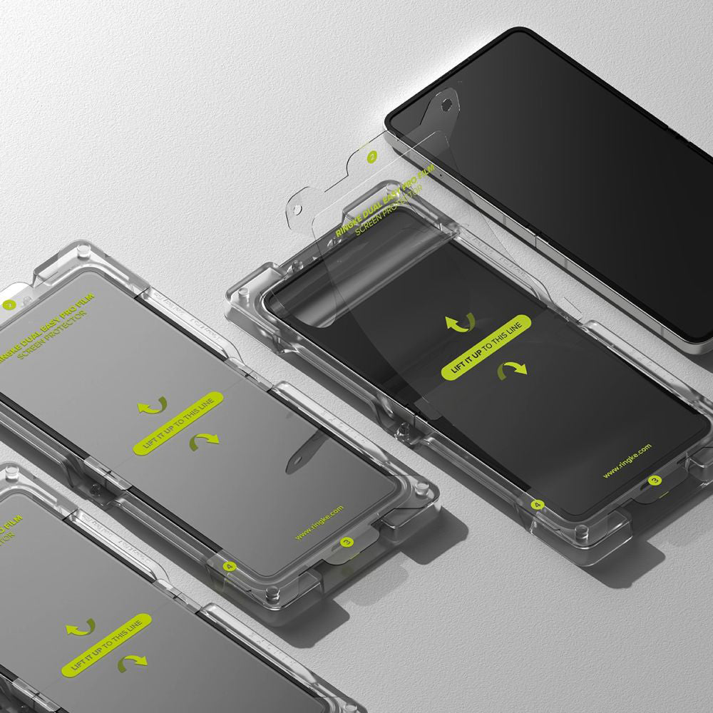 Zaštitna folija za unutarnji ekran Ringke Dual Easy Pro za Samsung Galaxy Z Flip7 F766, Plastika, Set od 2 komada