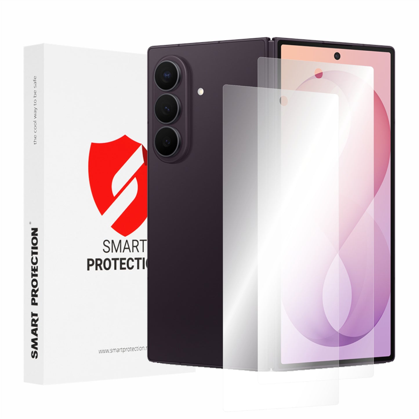 Zaštitna folija za vanjski ekran Smart Protection Premium Classic za Samsung Galaxy Z Fold8 Ultra F976, plastika, set od 2 komada