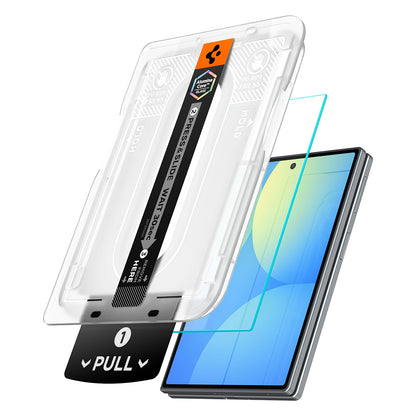 Zaštitna folija za vanjski ekran Spigen GlastR EZ FIT Pro HD za Samsung Galaxy Z Fold8 F971, Kaljeno staklo, Full Glue AGL11942