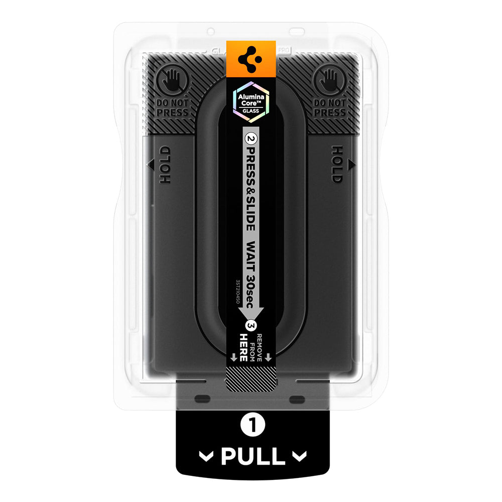 Zaštitna folija za vanjski ekran Spigen GlastR EZ FIT Pro HD za Samsung Galaxy Z Fold8 F971, Kaljeno staklo, Full Glue AGL11942