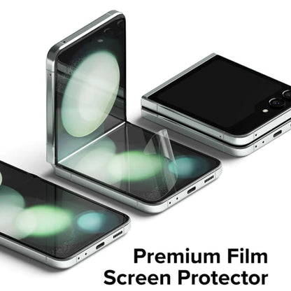 Zaštitna folija za unutarnji ekran Ringke Dual Easy za Samsung Galaxy Z Flip5 F731, Plastika, Set od 2 komada