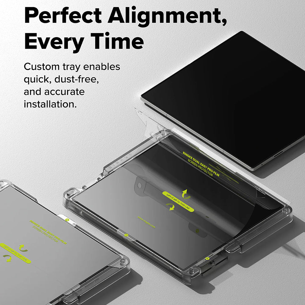 Zaštitna folija za unutarnji ekran Ringke Dual Easy Pro za Samsung Galaxy Z Fold7 F966, plastika, set od 2 komada