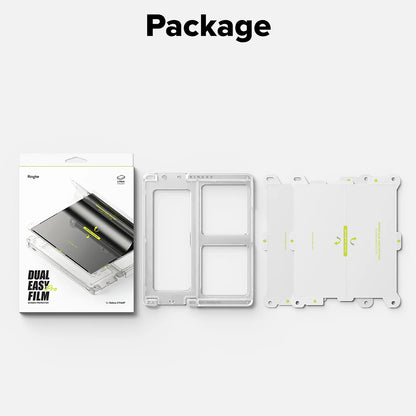 Zaštitna folija za unutarnji ekran Ringke Dual Easy Pro za Samsung Galaxy Z Fold7 F966, plastika, set od 2 komada