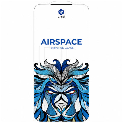 Zaštitna folija za ekran Lito Airspace Border za Apple iPhone 18 Pro / 17 Pro, Kaljeno staklo, Puno ljepilo