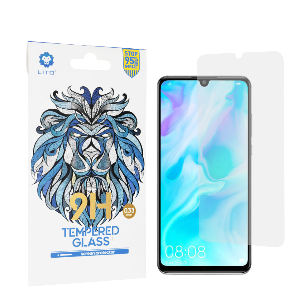 Zaštitna folija za ekran Lito Classic za Huawei P30 lite New Edition / P30 lite, Kaljeno staklo, Full Glue, 2.5D