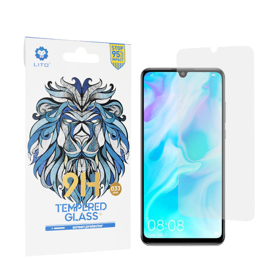 Zaštitna folija za ekran Lito Classic za Huawei P30 lite New Edition / P30 lite, Kaljeno staklo, Full Glue, 2.5D