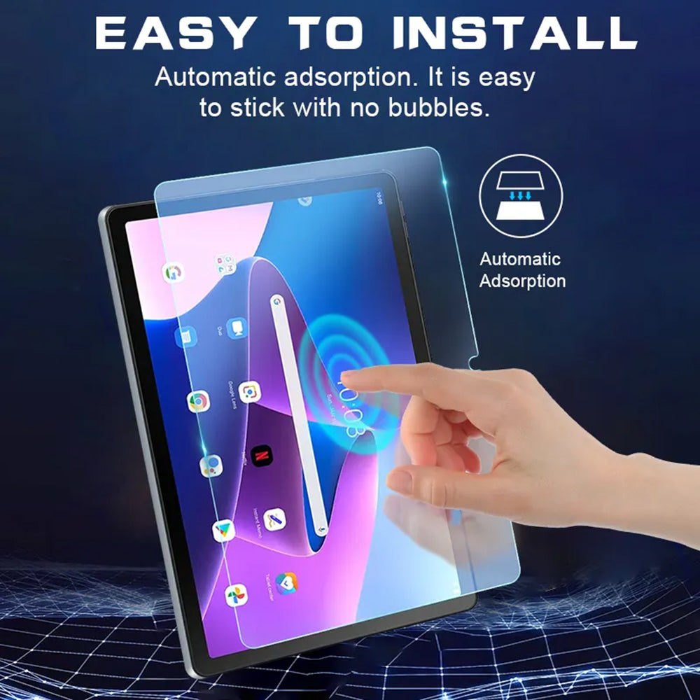 Zaštitna folija za ekran Lito Classic za Lenovo Tab M10 Plus (3. generacija), Kaljeno staklo, Full Glue, 2.5D