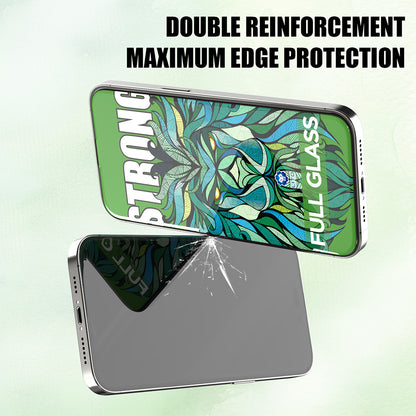 Zaštitna folija za ekran Lito D+ Max Strong za Apple iPhone 17 Pro Max, Kaljeno staklo, Full Glue, Crna