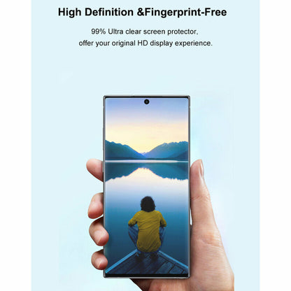 Zaštitna folija za ekran Lito za Samsung Galaxy S22 Ultra 5G S908, Kaljeno staklo, UV ljepilo, 3D
