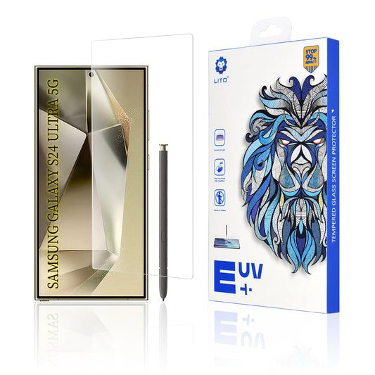 Zaštitna folija za ekran Lito za Samsung Galaxy S24 Ultra S928, Kaljeno staklo, UV ljepilo, 3D