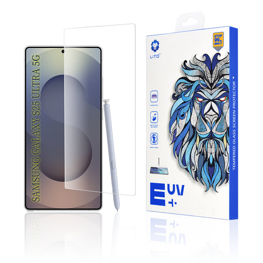 Zaštitna folija za ekran Lito za Samsung Galaxy S25 Ultra S938, Kaljeno staklo, UV ljepilo, 3D