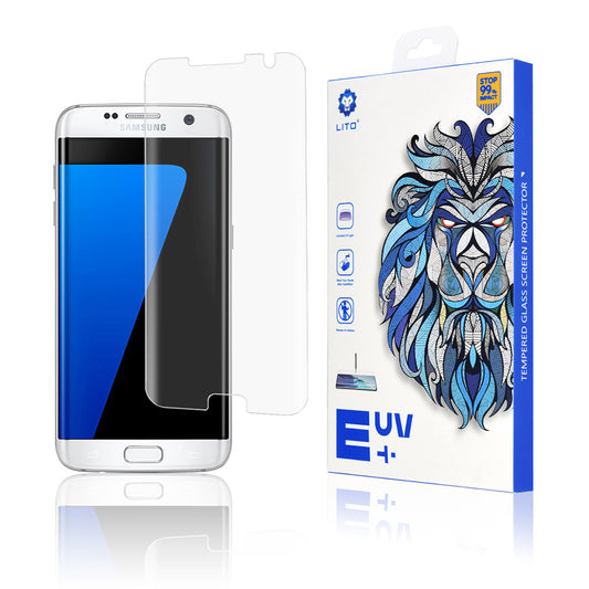 Zaštitna folija za ekran Lito za Samsung Galaxy S7 edge G935, Kaljeno staklo, UV ljepilo, 3D