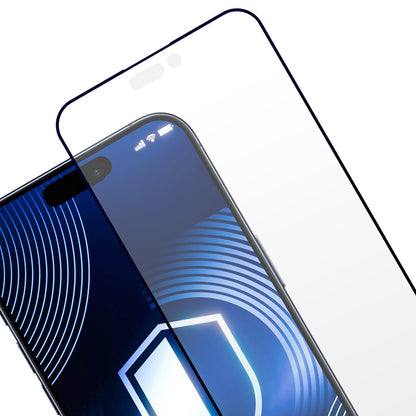 Zaštitna folija Matte 3MK HardGlass Max za Apple iPhone 17 Pro Max, Kaljeno staklo, Full Glue, Crna