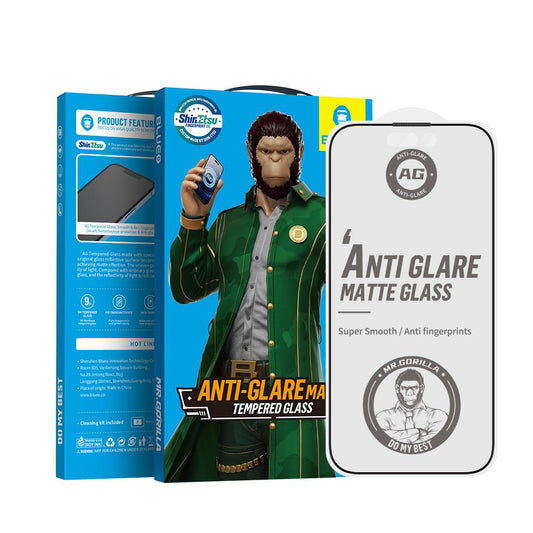 Zaštitna folija za ekran Matte Blueo Anti-Glare za Apple iPhone 17 Air, Kaljeno staklo, Full Glue