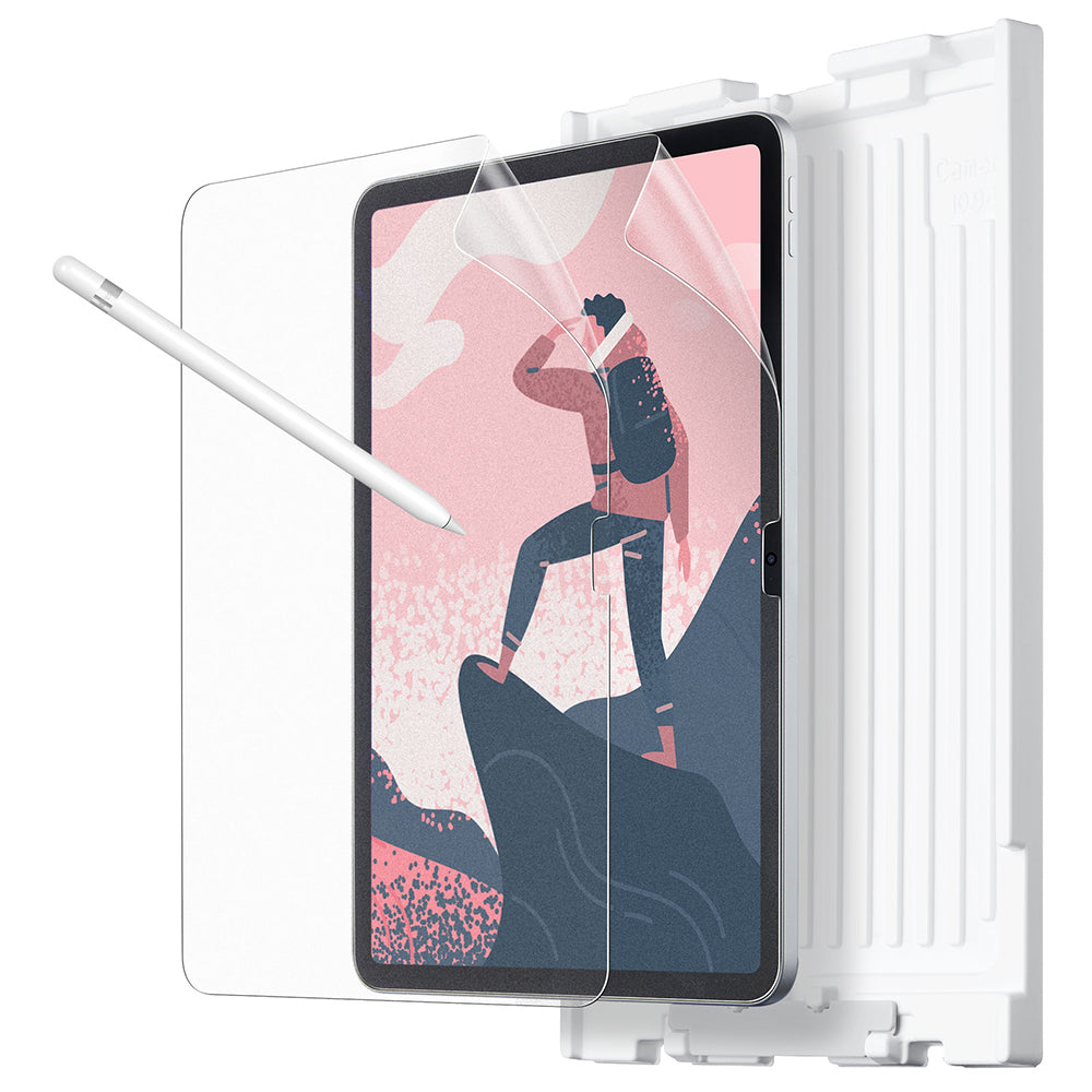 Zaštitna folija za ekran Matte ESR Paper Feel za Apple iPad (2025) / (2022), Plastika, Set od 2 komada