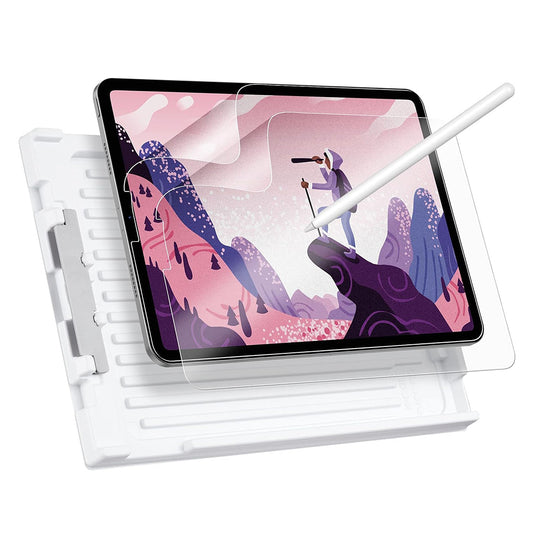 Zaštitna folija Matte ESR Paper Feel za Apple iPad Pro 12.9 (2022) / Pro 12.9 (2021) / Pro 12.9 (2020), Plastika, Set od 2 komada