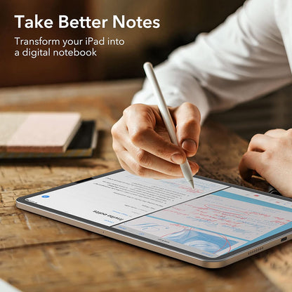 Zaštitna folija Matte ESR Paper Feel za Apple iPad Pro 12.9 (2022) / Pro 12.9 (2021) / Pro 12.9 (2020), Plastika, Set od 2 komada