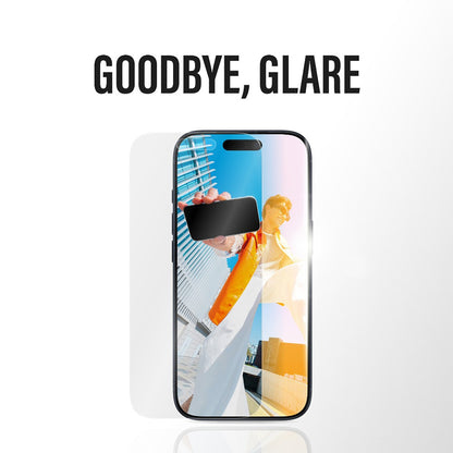 Folija za zaštitu ekrana Matte PanzerGlass Armor EasyAligner za Apple iPhone 17 Pro Max, Kaljeno staklo, Full Glue