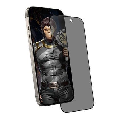 Zaštitna folija Ekran Matte Privacy Blueo Anti-Peep za Apple iPhone 15 Pro, Kaljeno Staklo, Full Glue