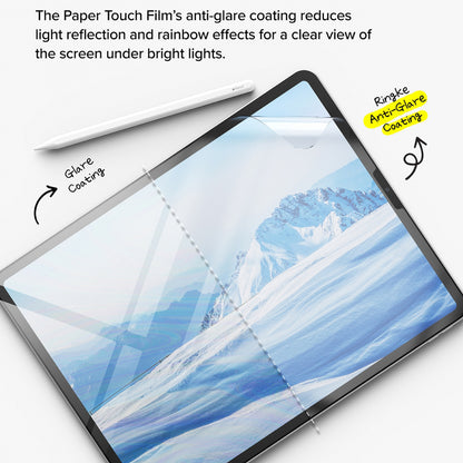 Zaštitna folija za ekran Matte Ringke Paper Touch Hard za Apple iPad Pro 13 (2024), Plastika