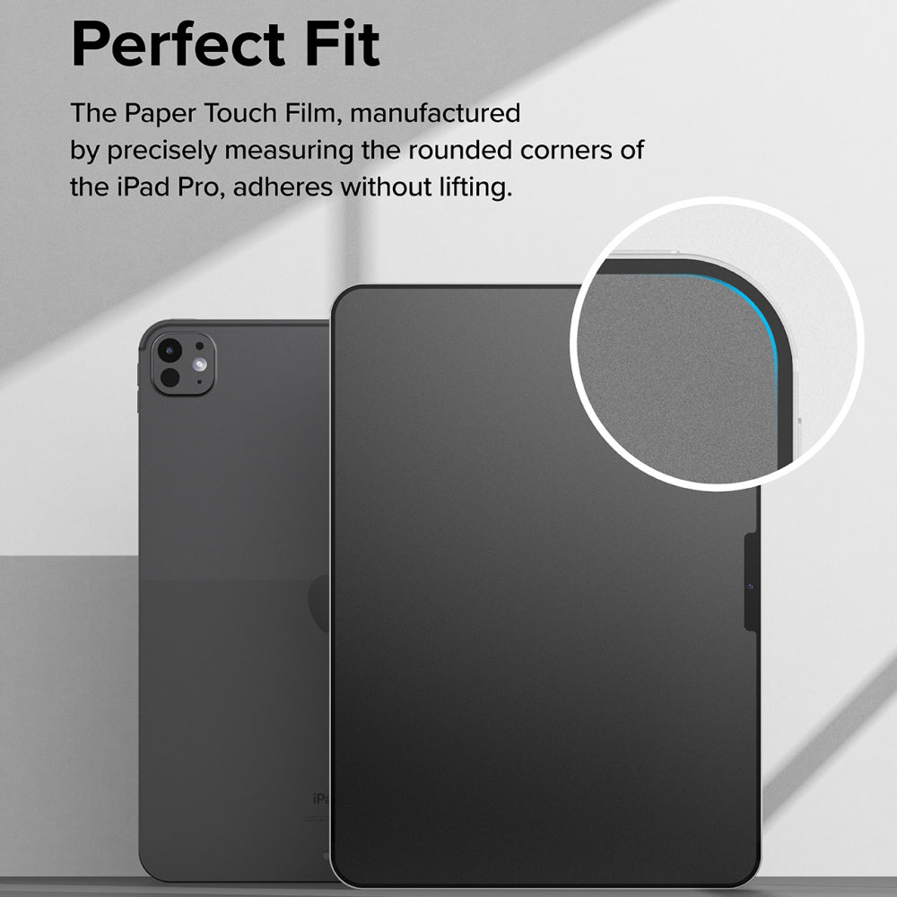 Zaštitna folija za ekran Matte Ringke Paper Touch Hard za Apple iPad Pro 13 (2024), Plastika