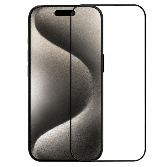 Zaštitna folija za ekran Nillkin CP+ Pro za Apple iPhone 15 Pro Max, Kaljeno staklo, Full Glue, Crna