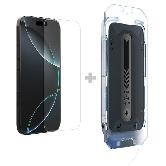 Zaštitna folija za ekran Nillkin H+ Pro s aplikatorom za Apple iPhone 16, kaljeno staklo, puna ljepila