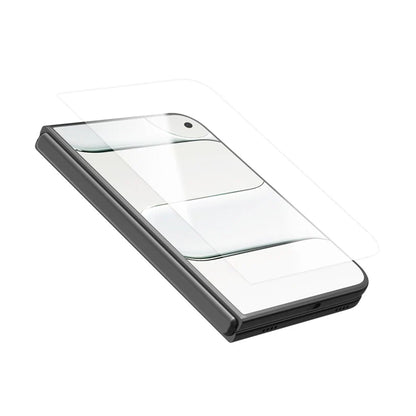 Zaštitna folija za vanjski zaslon Nillkin H+ Pro s aplikatorom za Apple iPhone Duo, kaljeno staklo, potpuno ljepljiva površina